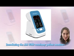 6つの徴候は外科獣医の忍耐強いモニターの再充電可能なリチウム イオンを監察する