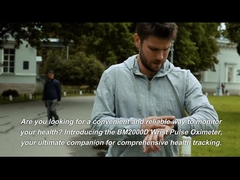 BM2000D O2の携帯用手首リング調査の酸素の水平なモニターSpO2の酸化濃度計