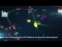 ECG007温度のコネクターの心拍数のResp率ECG Spo2モジュール マニュアル