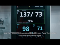 モジュールを検出する医学の忍耐強いモニターの付属品の血の酸素の飽和